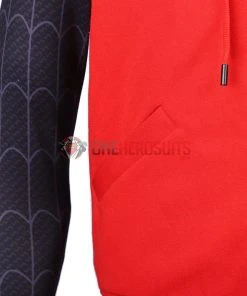 OneHeroSuits Miles Morales Cosplay Costumes Spider Man Into The Spider Verse Miles Green Coat