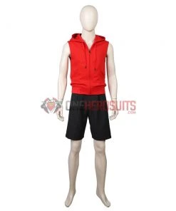 OneHeroSuits Miles Morales Cosplay Costumes Spider Man Into The Spider Verse Miles Green Coat