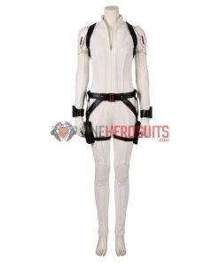 OneHeroSuits Black Widow 2020 Cosplay Costumes Natasha White Cosplay Suit Movie Level 38 OneHeroSuits Black Widow 2020 Cosplay Costumes Natasha White Cosplay Suit Movie Level