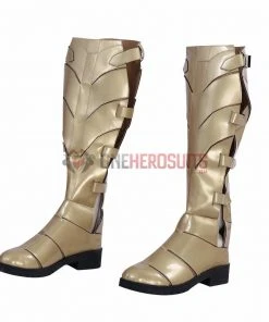 OneHeroSuits Diana Prince Copper Color Cosplay Boots Wonder Woman 1984 Cosplay Shoes Costumes
