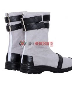 OneHeroSuits X-Force Deadpool Boots White Leather Deadpool Cosplay Shoes Costumes 9 OneHeroSuits X-Force Deadpool Boots White Leather Deadpool Cosplay Shoes Costumes