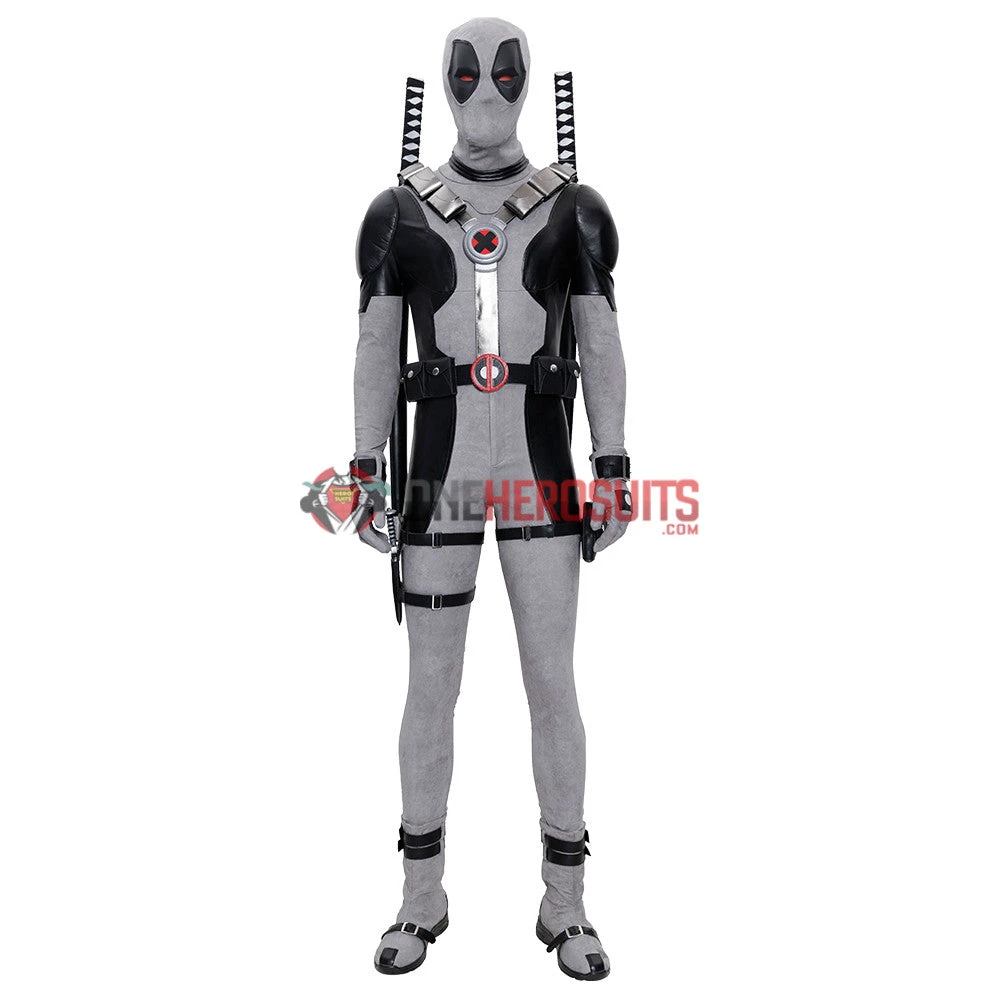 OneHeroSuits X-Force Deadpool Boots White Leather Deadpool Cosplay Shoes Costumes 8 OneHeroSuits X-Force Deadpool Boots White Leather Deadpool Cosplay Shoes Costumes