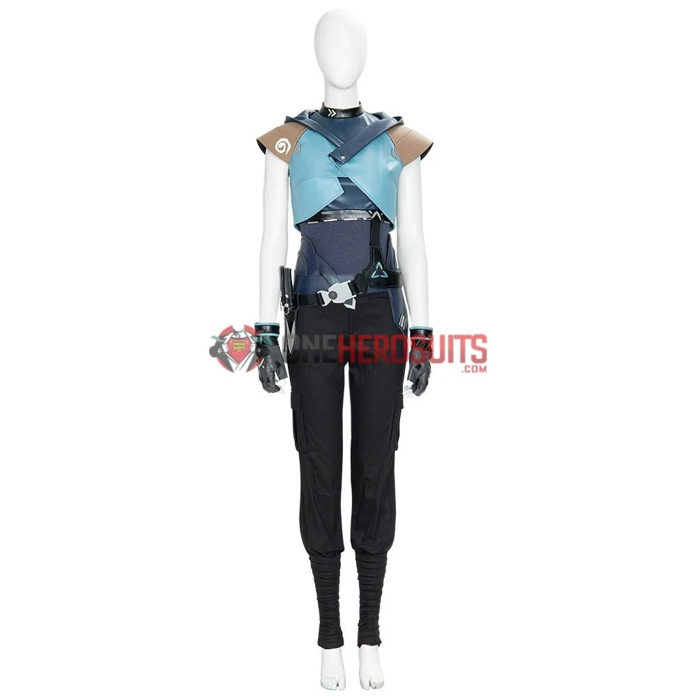 OneHeroSuits Valorant Jett Cosplay Costumes Movie Level 4 OneHeroSuits Valorant Jett Cosplay Costumes Movie Level