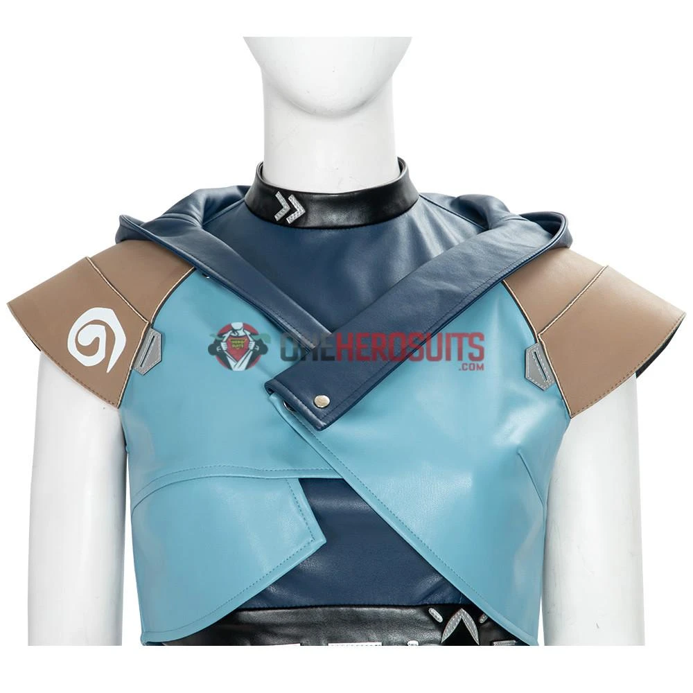 OneHeroSuits Valorant Jett Cosplay Costumes Movie Level 5 OneHeroSuits Valorant Jett Cosplay Costumes Movie Level