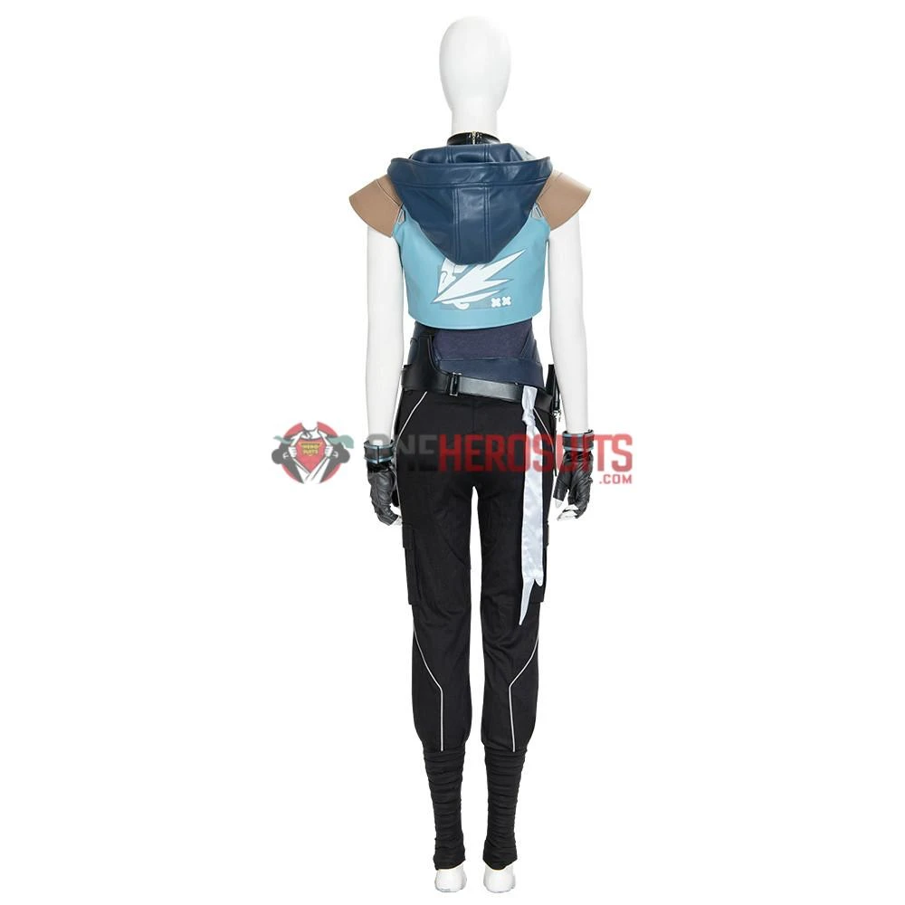 OneHeroSuits Valorant Jett Cosplay Costumes Movie Level 7 OneHeroSuits Valorant Jett Cosplay Costumes Movie Level