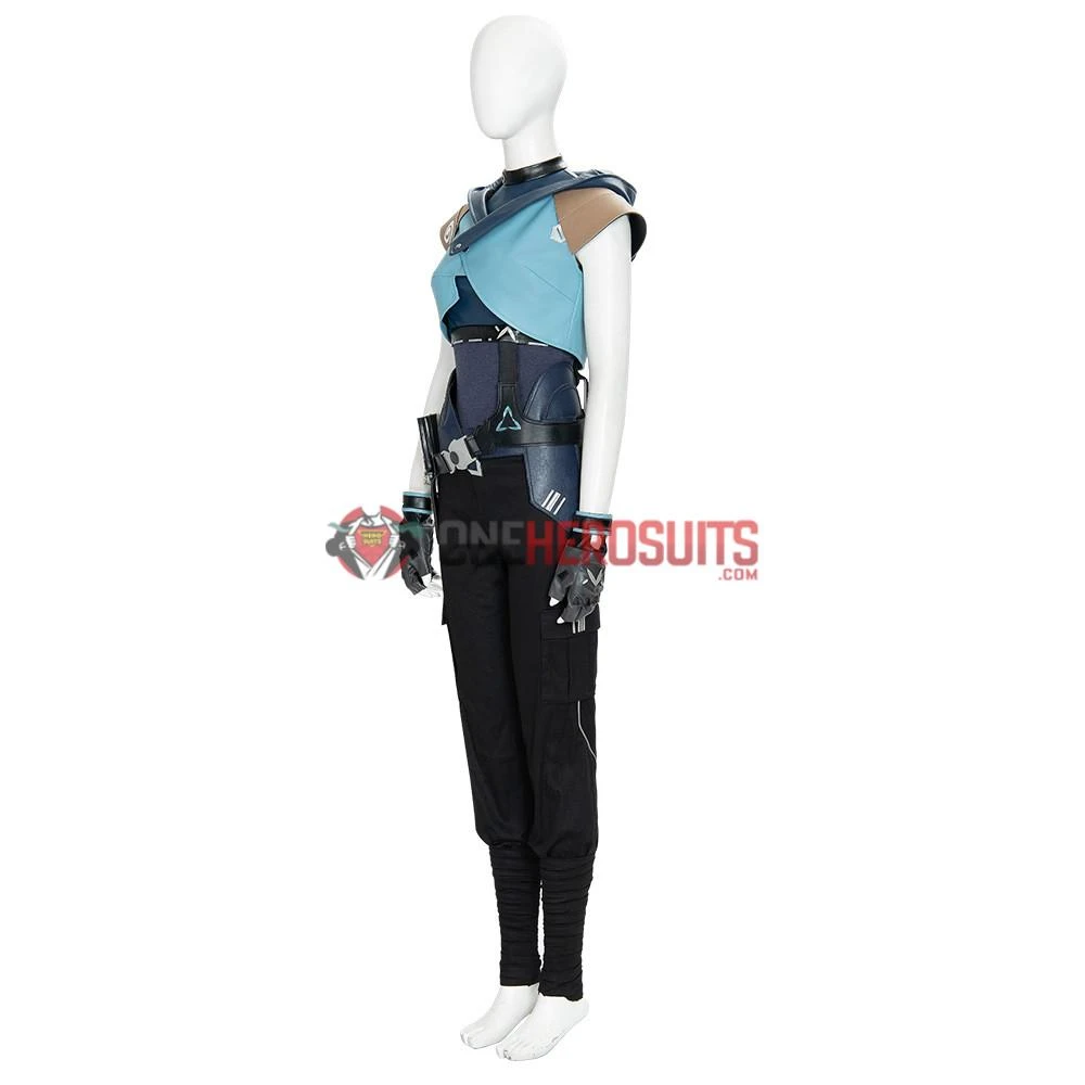 OneHeroSuits Valorant Jett Cosplay Costumes Movie Level 10 OneHeroSuits Valorant Jett Cosplay Costumes Movie Level