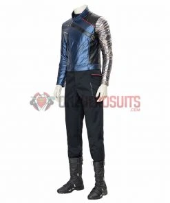 OneHeroSuits The Falcon And The Winter Soldier Cosplay Costumes The Winter Soldier Leather Suit