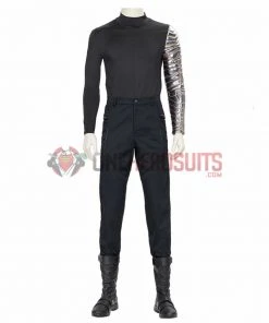 OneHeroSuits The Falcon And The Winter Soldier Cosplay Costumes The Winter Soldier Leather Suit