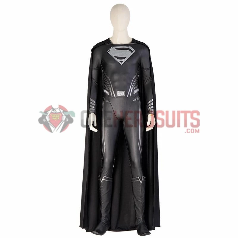 OneHeroSuits Costumes Justice League Superman Cosplay Boots Superman Black Shoes 4 OneHeroSuits Costumes Justice League Superman Cosplay Boots Superman Black Shoes