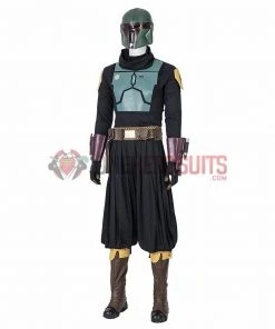 OneHeroSuits Mandalorian Boba Fett Cosplay Boots Mandalorian Top Level Shoes