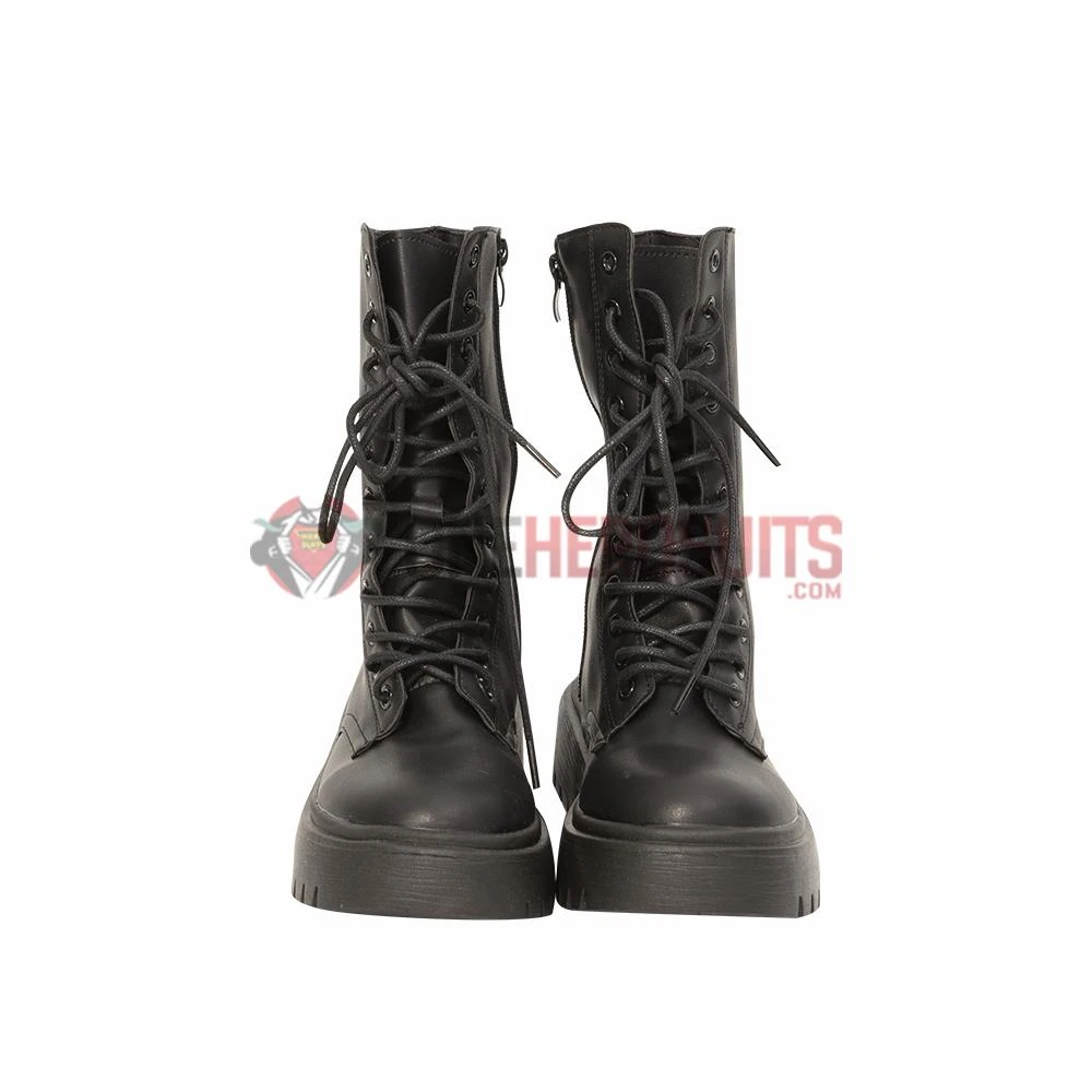 OneHeroSuits Costumes The Suicide Squad Red Dress Cosplay Boots Harley Quinn Top Leval Shoes 6 OneHeroSuits Costumes The Suicide Squad Red Dress Cosplay Boots Harley Quinn Top Leval Shoes