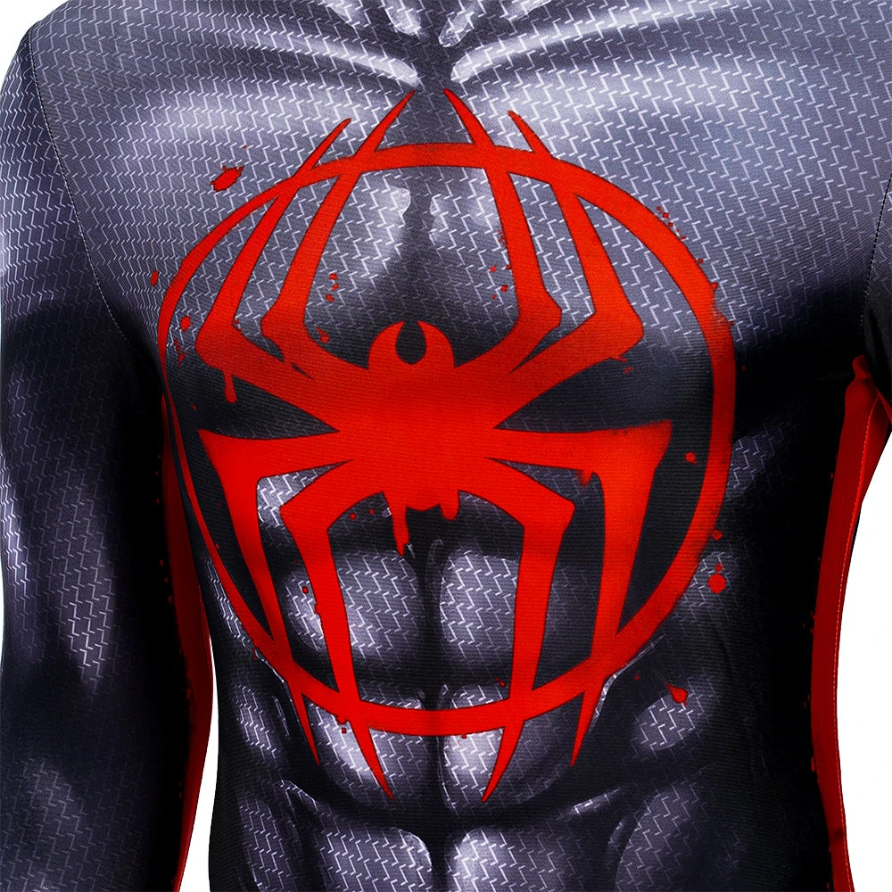 OneHeroSuits Spiderman Across The Spider-Verse Cosplay Costumes Black Spider Bodysuit 17 OneHeroSuits Spiderman Across The Spider-Verse Cosplay Costumes Black Spider Bodysuit