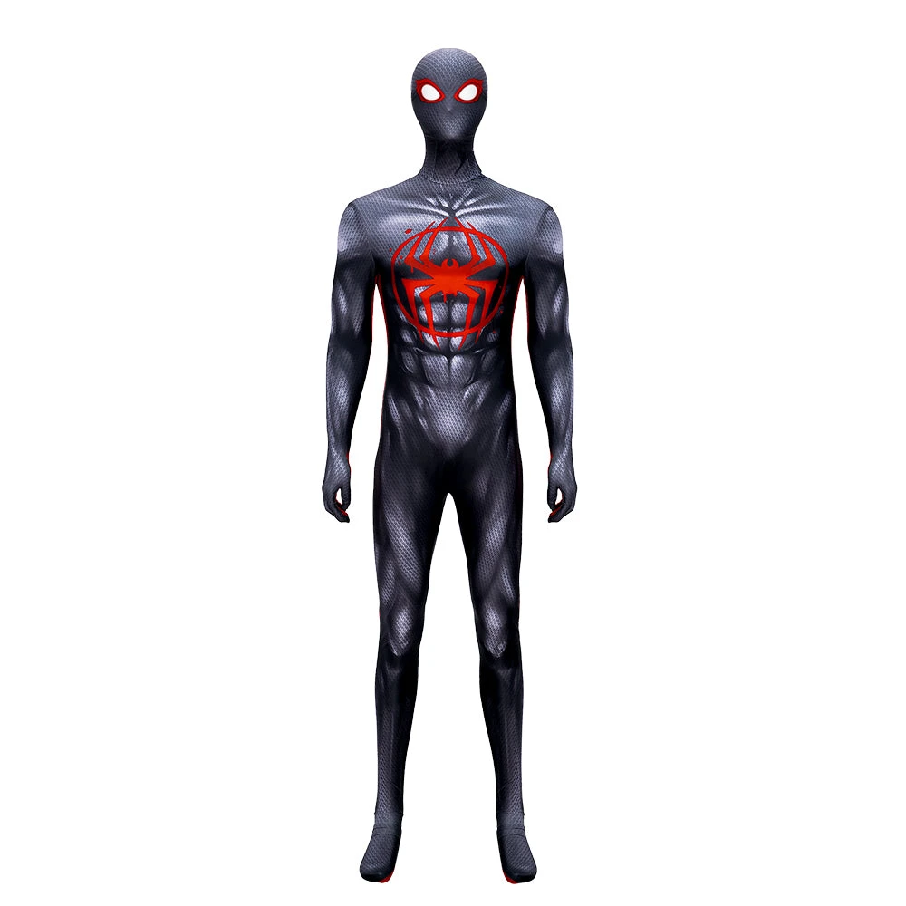 OneHeroSuits Spiderman Across The Spider-Verse Cosplay Costumes Black Spider Bodysuit 5 OneHeroSuits Spiderman Across The Spider-Verse Cosplay Costumes Black Spider Bodysuit
