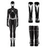 OneHeroSuits Costumes Meena Dhawan Cosplay Boots Black Flash Top Level Shoes