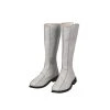 OneHeroSuits Moon Knight Cosplay Boots White Leather Shoes Costumes 2 OneHeroSuits Moon Knight Cosplay Boots White Leather Shoes Costumes
