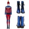 OneHeroSuits Ms. Marvel Cosplay Boots Kamala Top Level Shoes Costumes