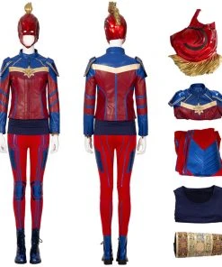 OneHeroSuits Ms. Marvel Cosplay Costumes Kamala Top Level Suits With Helmet