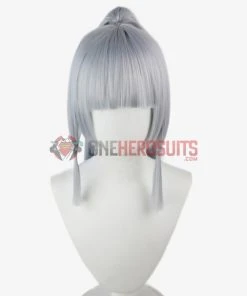OneHeroSuits Costumes Genshin Impact Ayaka Kamisato Cosplay Wig 10 OneHeroSuits Costumes Genshin Impact Ayaka Kamisato Cosplay Wig