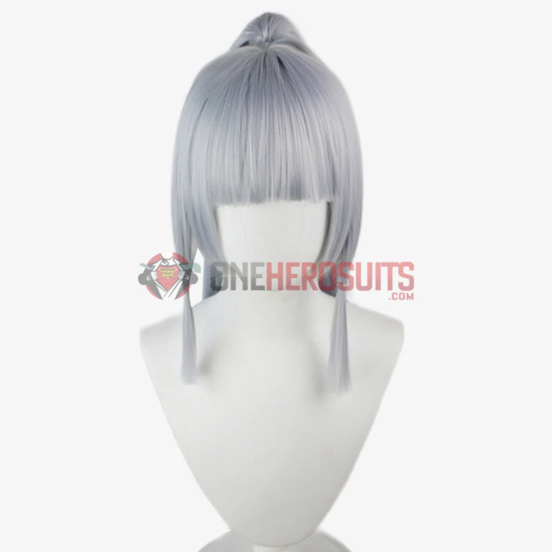 OneHeroSuits Costumes Genshin Impact Ayaka Kamisato Cosplay Wig 6 OneHeroSuits Costumes Genshin Impact Ayaka Kamisato Cosplay Wig