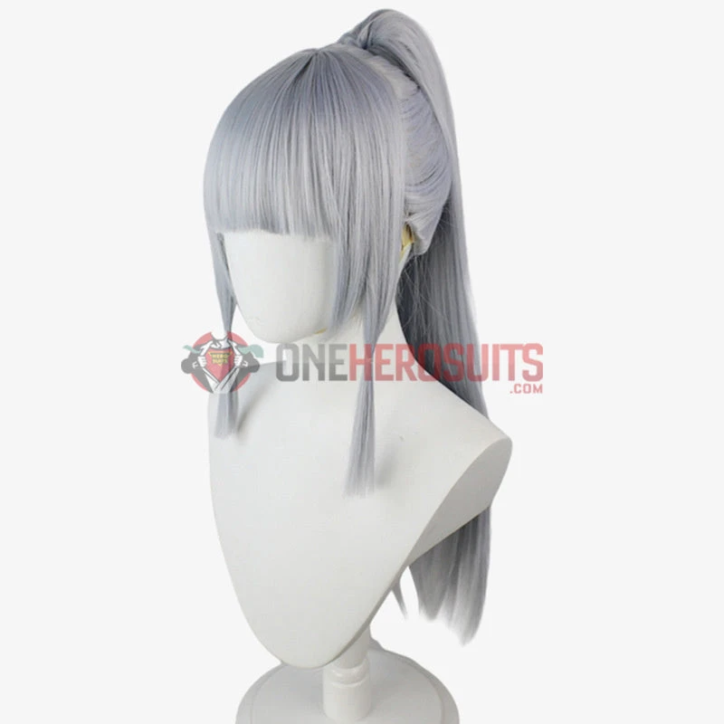 OneHeroSuits Costumes Genshin Impact Ayaka Kamisato Cosplay Wig 7 OneHeroSuits Costumes Genshin Impact Ayaka Kamisato Cosplay Wig