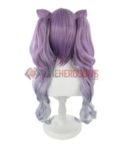 OneHeroSuits Genshin Impact Keqing Cosplay Wig
