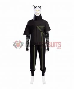 OneHeroSuits Ghostwire Tokyo Cosplay Costumes Hannya Black Suits