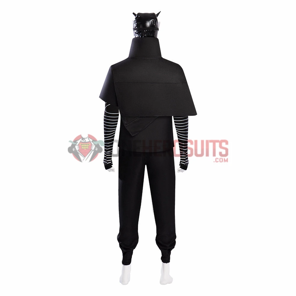 OneHeroSuits Ghostwire Tokyo Cosplay Costumes Hannya Black Suits 7 OneHeroSuits Ghostwire Tokyo Cosplay Costumes Hannya Black Suits
