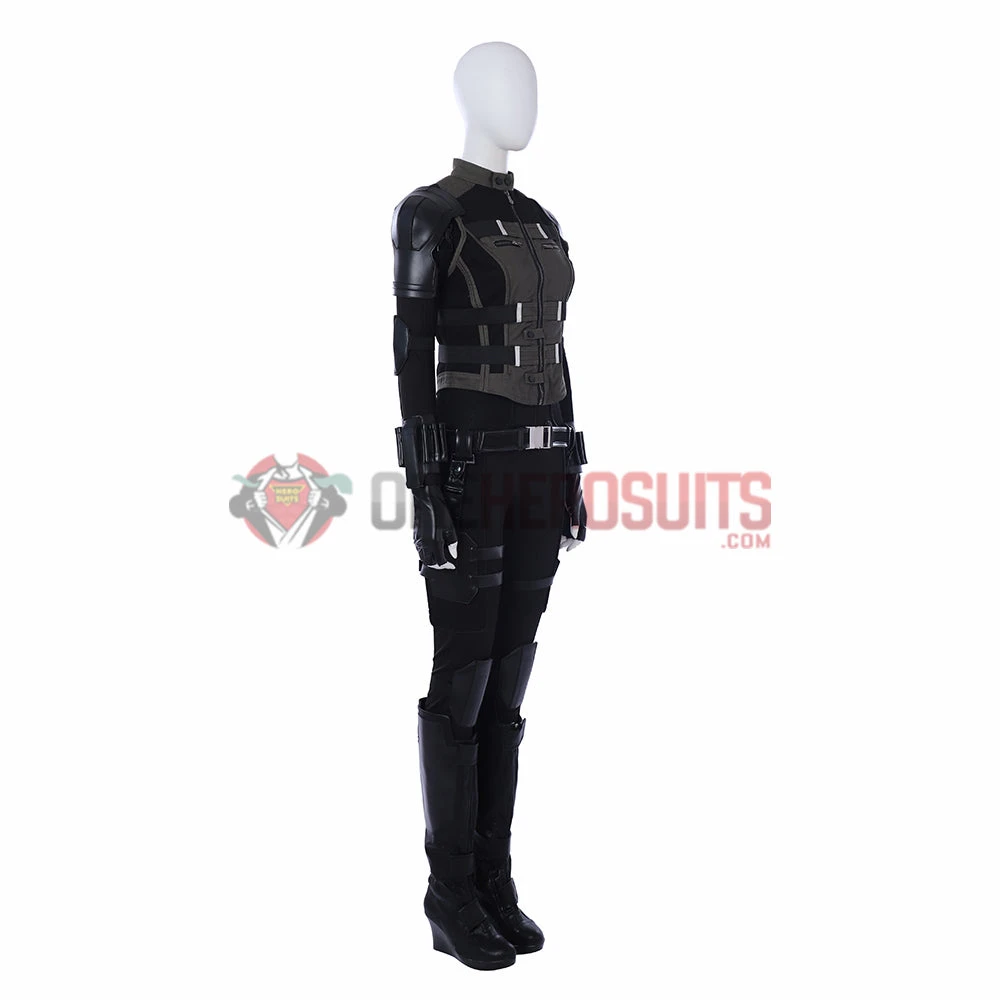 OneHeroSuits Avengers 3 Black Widow Cosplay Boots Green Edition Shoes 5 OneHeroSuits Avengers 3 Black Widow Cosplay Boots Green Edition Shoes
