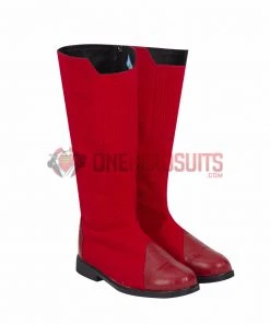 OneHeroSuits Reverse-Flash Cosplay Boots Eobard Thawne Top Level Shoes Costumes