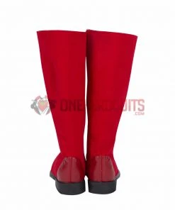 OneHeroSuits Reverse-Flash Cosplay Boots Eobard Thawne Top Level Shoes Costumes