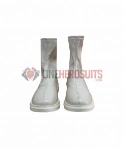OneHeroSuits Star Wars Cosplay Boots Padmé Amidala White Shoes Costumes