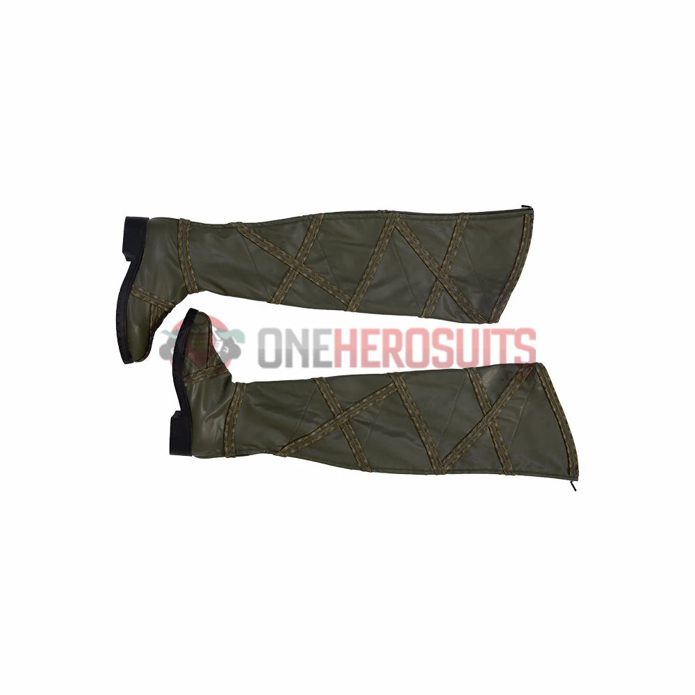 OneHeroSuits Moon Knight Layla Cosplay Boots Scarlet Scarab Layla Top Level Shoes Costumes 4 OneHeroSuits Moon Knight Layla Cosplay Boots Scarlet Scarab Layla Top Level Shoes Costumes