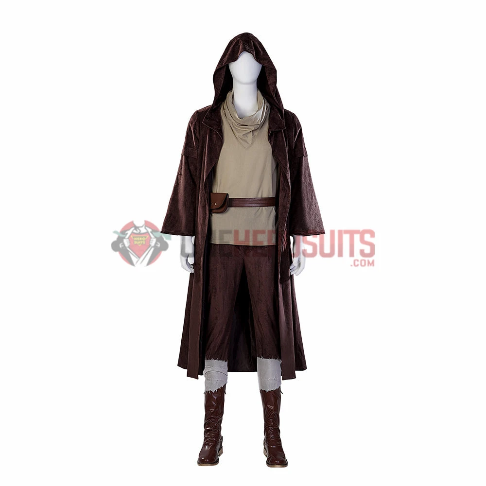 OneHeroSuits Costumes Star Wars Cosplay Boots Obi Wan Kenobi Shoes 4 OneHeroSuits Costumes Star Wars Cosplay Boots Obi Wan Kenobi Shoes