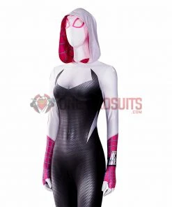 OneHeroSuits Across The Spider-Verse Cosplay Costumes Gwen Stacy Cotton Jumpsuits 31 OneHeroSuits Across The Spider-Verse Cosplay Costumes Gwen Stacy Cotton Jumpsuits
