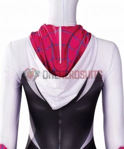 OneHeroSuits Across The Spider-Verse Cosplay Costumes Gwen Stacy Cotton Jumpsuits 35 OneHeroSuits Across The Spider-Verse Cosplay Costumes Gwen Stacy Cotton Jumpsuits