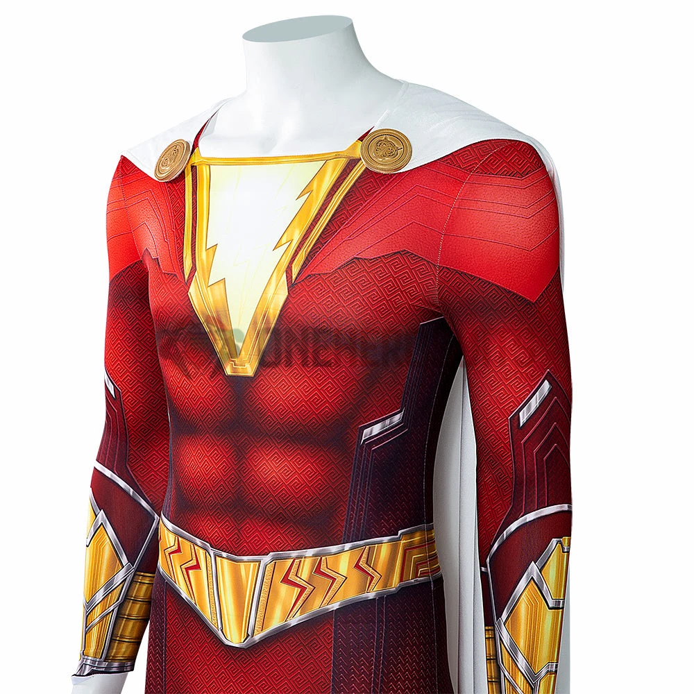 OneHeroSuits Shazam Cosplay Costumes Billy Batson Bodysuits 17 OneHeroSuits Shazam Cosplay Costumes Billy Batson Bodysuits