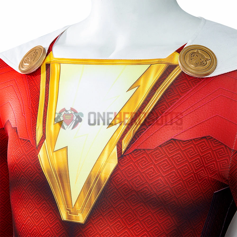 OneHeroSuits Shazam Cosplay Costumes Billy Batson Bodysuits 22 OneHeroSuits Shazam Cosplay Costumes Billy Batson Bodysuits