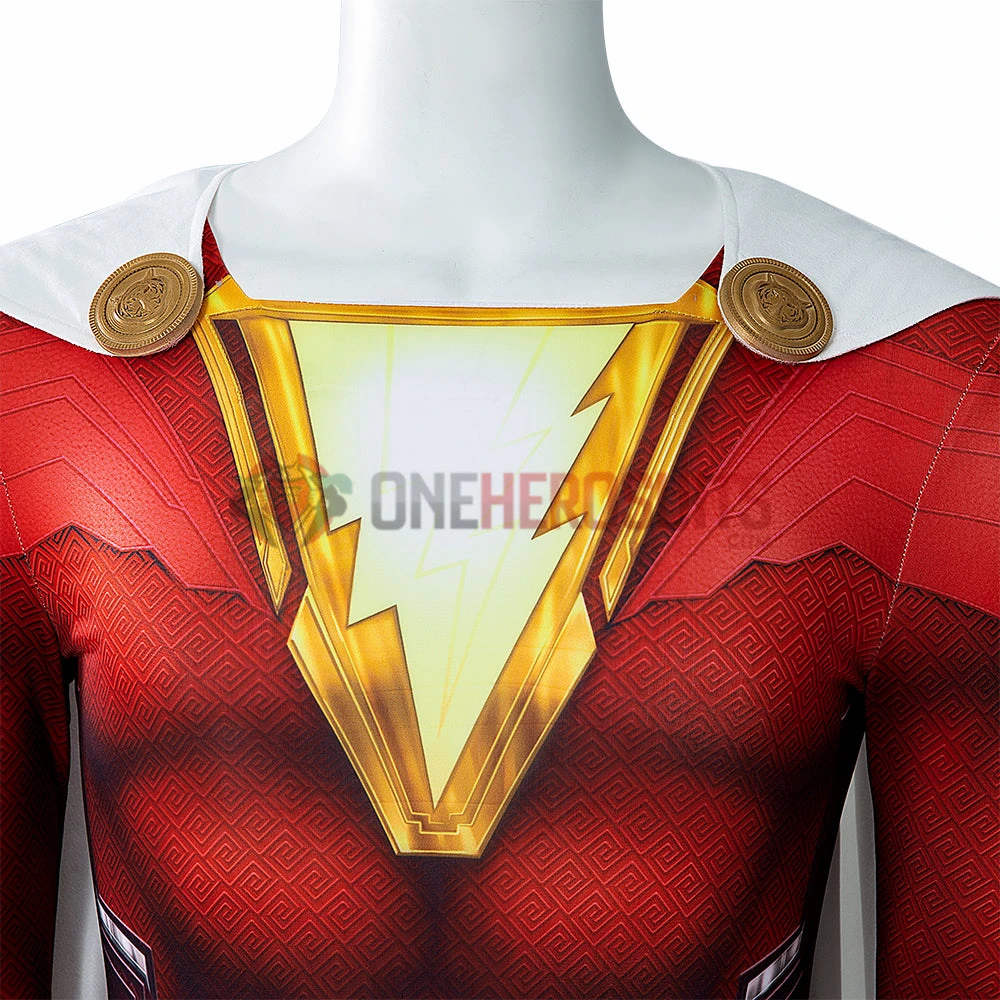 OneHeroSuits Shazam Cosplay Costumes Billy Batson Bodysuits 24 OneHeroSuits Shazam Cosplay Costumes Billy Batson Bodysuits