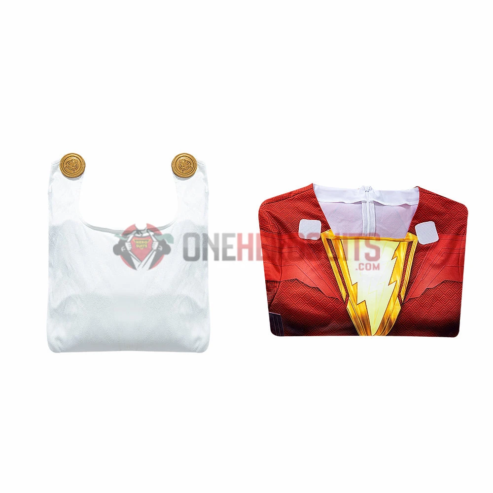 OneHeroSuits Shazam Cosplay Costumes Billy Batson Bodysuits 4 OneHeroSuits Shazam Cosplay Costumes Billy Batson Bodysuits