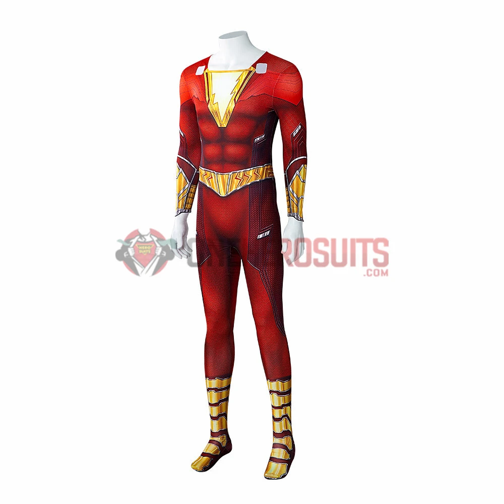 OneHeroSuits Shazam Cosplay Costumes Billy Batson Bodysuits 12 OneHeroSuits Shazam Cosplay Costumes Billy Batson Bodysuits