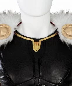 OneHeroSuits Thor 4 Cosplay Costumes With Fur Collar Black Suits