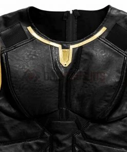 OneHeroSuits Thor 4 Cosplay Costumes With Fur Collar Black Suits
