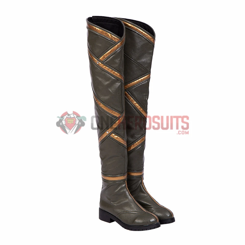 OneHeroSuits Moon Knight Cosplay Boots Scarlet Scarab Layla Top Level Shoes Costumes 5 OneHeroSuits Moon Knight Cosplay Boots Scarlet Scarab Layla Top Level Shoes Costumes