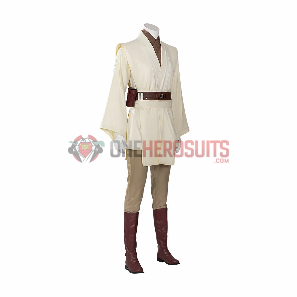 OneHeroSuits Obi-Wan Kenobi Cosplay Boots Jedi Master Robes Shoes Costumes 5 OneHeroSuits Obi-Wan Kenobi Cosplay Boots Jedi Master Robes Shoes Costumes