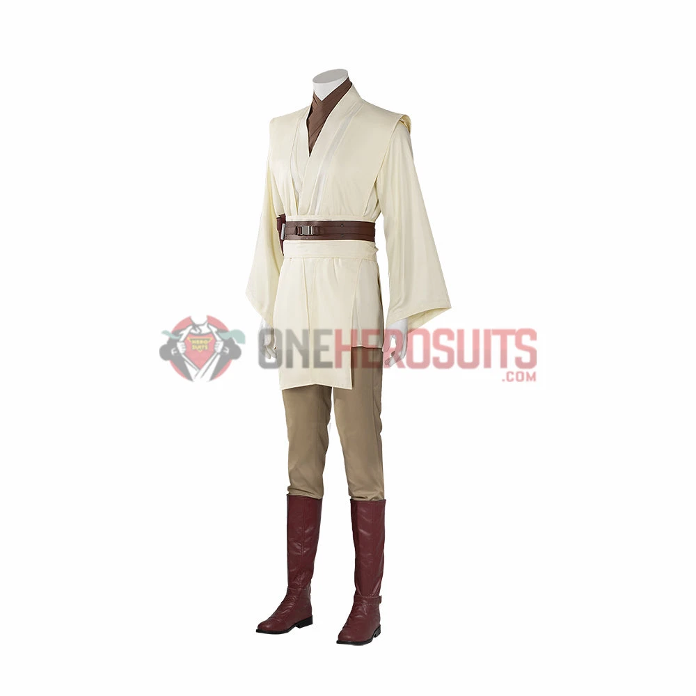 OneHeroSuits Obi-Wan Kenobi Cosplay Boots Jedi Master Robes Shoes Costumes 6 OneHeroSuits Obi-Wan Kenobi Cosplay Boots Jedi Master Robes Shoes Costumes