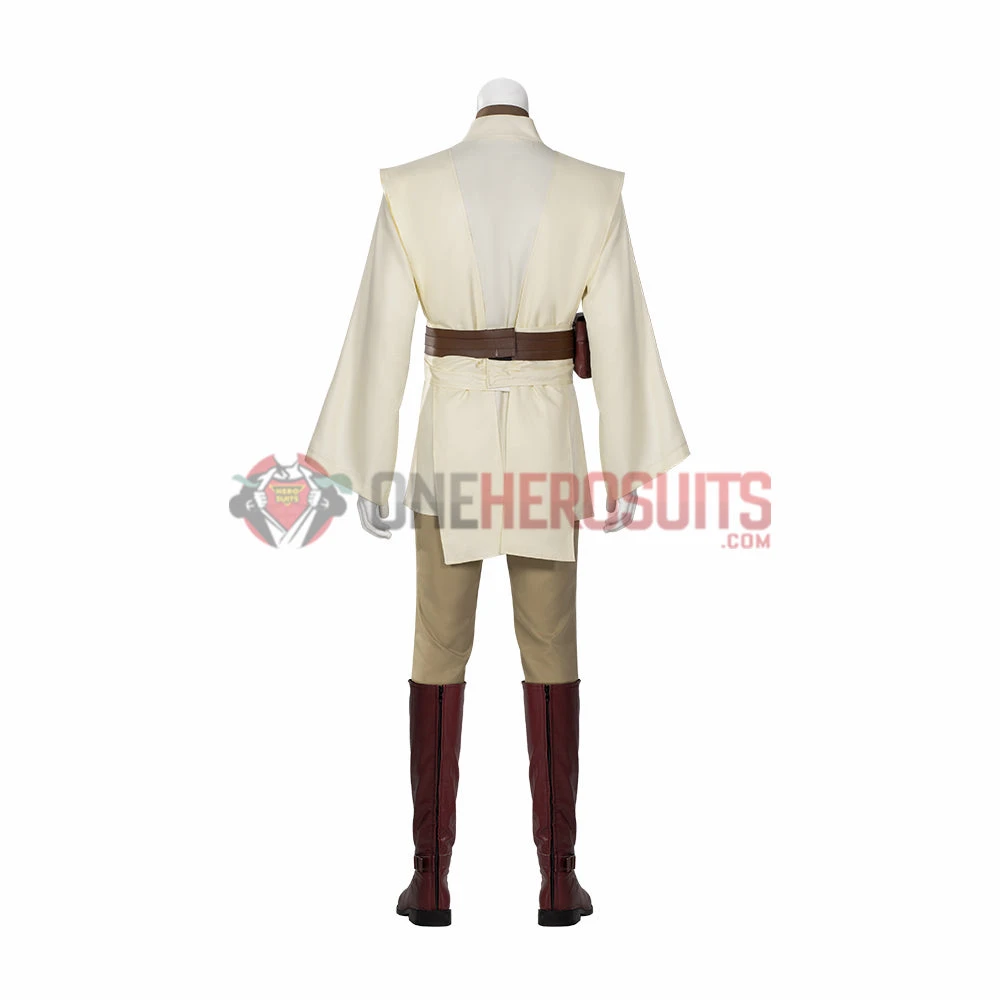 OneHeroSuits Obi-Wan Kenobi Cosplay Boots Jedi Master Robes Shoes Costumes 7 OneHeroSuits Obi-Wan Kenobi Cosplay Boots Jedi Master Robes Shoes Costumes
