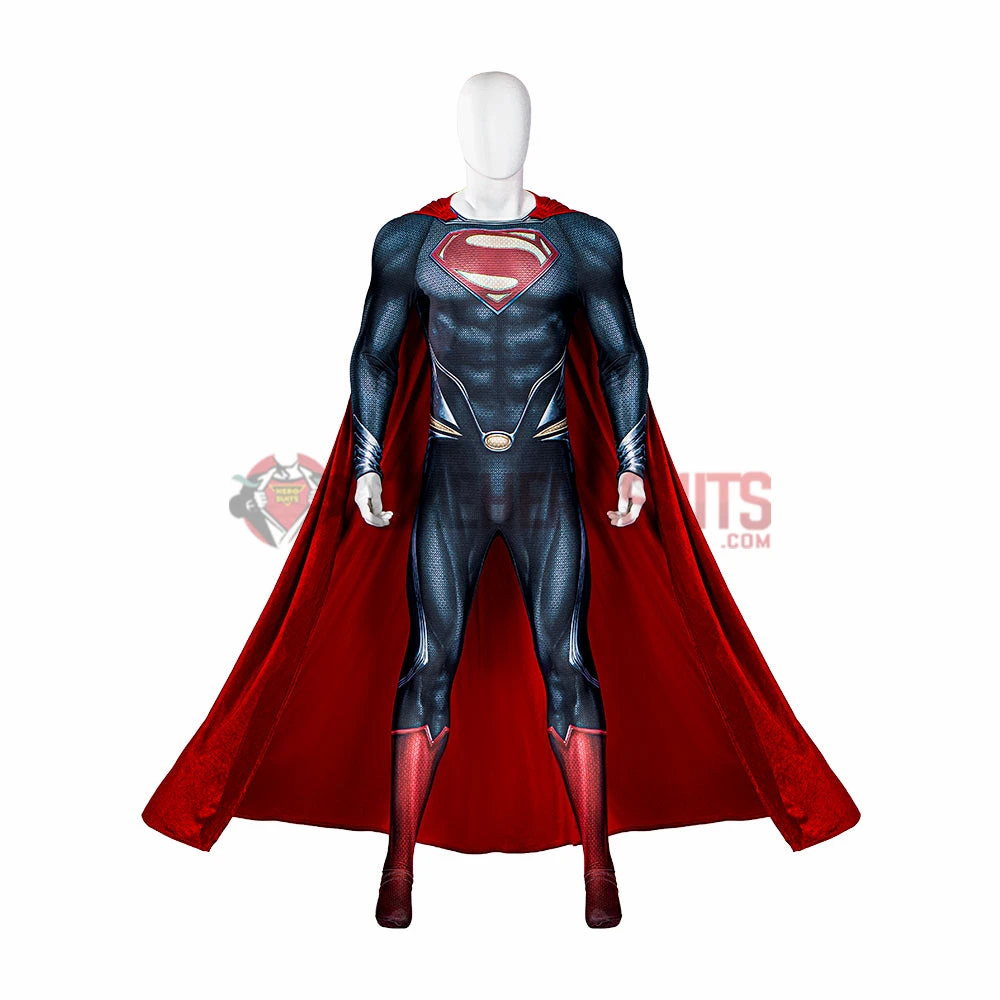 OneHeroSuits Superman Cosplay Costumes Man Of Steel Superman Cotton Jumpsuits 5 OneHeroSuits Superman Cosplay Costumes Man Of Steel Superman Cotton Jumpsuits