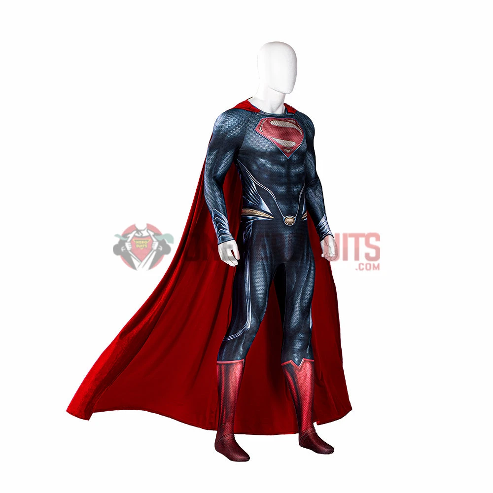 OneHeroSuits Superman Cosplay Costumes Man Of Steel Superman Cotton Jumpsuits 8 OneHeroSuits Superman Cosplay Costumes Man Of Steel Superman Cotton Jumpsuits