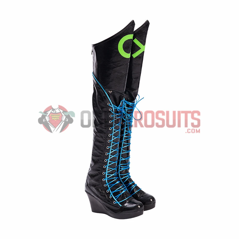 OneHeroSuits Punchline Cosplay Boots Alexis Kaye Top Level Shoes 5 OneHeroSuits Punchline Cosplay Boots Alexis Kaye Top Level Shoes