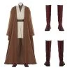 OneHeroSuits Obi-Wan Kenobi Cosplay Boots Jedi Master Robes Shoes Costumes 2 OneHeroSuits Obi-Wan Kenobi Cosplay Boots Jedi Master Robes Shoes Costumes